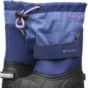 Columbia Powderbug Plus II Snow Boots Toddler's Size 4 Eve / Northern Lights